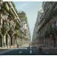 Placeholder: Eyelevel, Corner building, Cornershop,flowers shop, Beaux Arts architecture,+palladio+liveable street+detailed facades+green city,uphill road,trees on walkway,elegant avenue, biopunk+Bueno Aires,vienna, alphonse mucha, greg rutkowski,matte painting, cryengine, hyper detailed, felix kelly, fantasy art, seb mckinnon"