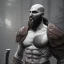 Placeholder: kratos, God of war, in loving embrace, by alessio albi, elaine duillo, alyssa monk