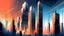 Placeholder: A visually striking image portrays the idea of Equalibrium through a digital illustration. The artwork showcases a futuristic cityscape with towering skyscrapers and bustling energy, emphasizing the smooth integration of an incentive-based collaboration system. It captures the essence of Universal Law by highlighting the dynamic equilibrium achieved through sustainable production of tangible value at both the local and communal levels. The modern and sleek style, vibrant colors, and intricate