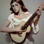 Placeholder: picasso Neoclassicism browns woman and guitar more lines realistic