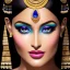 Placeholder: Ultra detailed fullbody Portrait in oil on canvas of busty female Cleopatra ,extremely detailed digital painting,ultrarealistic skin,intense stare, extremely detailed face, crystal clear eyes, mystical colors ,perfectly centered image, perfect composition, rim light, beautiful lighting,masterpiece ,8k, stunning scene, raytracing, anatomically correct, in the style of Simon Bisley and uncannyknack and Ohrai Noriyoshi and robert e howard and Steve Jung.