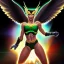 Placeholder: ultra detailed fullbody portrait of Hawkgirl, extremely detailed digital painting, intrincate, extremely detailed face,crystal clear Big Green eyes, in the style of Ohrai Noriyoshi and robert e howard and pablo oliveira and Ken Kelley and Keith Parkinson,mystical colors,perfectly centered image, perfect composition, rim light, beautiful lighting,8k, stunning scene, raytracing