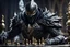 Placeholder: Chess knight symbiote in 8k solo leveling shadow artstyle, close picture, intricate details, highly detailed, high details, detailed portrait, masterpiece,ultra detailed, ultra quality