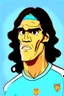 Placeholder: Edinson Cavani Footballer ,cartoon 2d