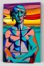 Placeholder: sunset picasso