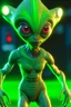 Placeholder: Cheerleader alien ,3d 4k octane render, smooth, sharp focus, highly detailed, unreal engine 5,