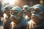 Placeholder: ugly Vogons in sunshine, ethereal, cinematic postprocessing, bokeh, dof