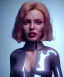 Placeholder: Actress, young Kylie Minogue, android woman, clean skin, circuits, ghost in the shell, latex coat, feather, cyber punk, neon, bamboo, blood, portrait, studio photo, unreal engine 5, soft color, 16 bit, god lights, ray tracing, RTX, lumen lighting, ultra deatail, volumetric lighting, 3d, finely drawn, hd.