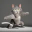 Placeholder: Kung fu ninja cat full body detail, unreal 5, octane render,cinema4d, dynamic lighting, 8k, redshift render, highly, hyperrealism ultra detailed, hyper realistic.