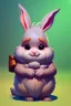 Placeholder: Cute animation bunny gnome