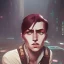 Placeholder: Best quality, masterpiece, ultra high definition, (photorealistic: 1.4),Futuristic, cyberpunk, Friedrich Nietzsche,Comic style