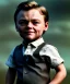 Placeholder: Leonardo di caprio toddler, full body, car, dramatic lighting, hyper realistic