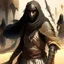 Placeholder: Create variations directed by user prompts (e.g. Futuristic, medieval, fantasy, etc), all exhibiting Arab warrior.