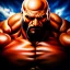 Placeholder: Ultra detailed fullbody Portrait in oil on canvas of Sagat Street fighter,intense stare,extremely detailed digital painting, extremely detailed face,crystal clear Big eyes, mystical colors ,perfectly centered image, perfect composition, rim light, beautiful lighting,masterpiece,8k, stunning scene, raytracing, anatomically correct, in the style of robert e howard and Ken Kelley and Ohrai Noriyoshi and Simon Bisley and tomzj1