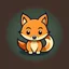 Placeholder: create a cute fox logo