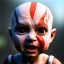 Placeholder: Cute baby video game god of war krotos, axe, mytology, 8k resulation unreal engine 5