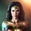 Placeholder: analog style, Celtic goddes, portrait, simmetric eyes, war ambient,queen, wonder woman wearing outfit, ultra realistic photo