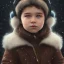 Placeholder: Portrait of boy child with brown hair and with cute face, north pole snowy vibe , perfect composition, hyperrealistic, super detailed, 8k, high quality, trending art, trending on artstation, sharp focus, studio photo, intricate details, highly detailed, by greg rutkowski