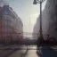 Placeholder: Paris cyberpunk city with bicycles and a monorail, highly detailed,lighting, 8k, hdr, award - winning, octane render, artstation, volumetric lighting, unreal engine 5