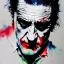 Placeholder: photorealistic "Robert De Niro", joker, watercolor illustration by <agnes cecile> <Yoji Shinkawa>, natural tones, ornate and intricate detail , soft smooth lighting, soft pastel colors,