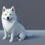 Placeholder: albino shiba inu