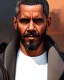 Placeholder: "MIddle aged African American human male, with a trimmed but uneven beard, piercing eyes with slick back hair, 8k resolution concept art scene by Greg Rutkowski, Artgerm, WLOP, Barack Obama dynamic lighting hyperdetailed intricately detailed Splash art trending on Artstation triadic colors Unreal Engine 5 volumetric lighting Splash art fantasy, grey hair, sitting in Starbucks drinking coffee