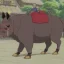 Placeholder: A bipedal Rhino-man Merchant with psychic powers from the medieval times