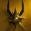 Placeholder:  black background, shiny golden gigant star, 3d, cinematic, photorealistic texture