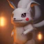 Placeholder: Mystery pokemon,Ambiance dramatique, hyperrealisme, 8k, high quality, lot of details, portrait,