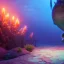 Placeholder: Turtle deep water lights night, unreal 5, octane render, cinema4d, redshift render, hyper realistic, cenematic, vibrancy, synthwave, retouch, centered, dynamic lighting, dramatic lighting, 4k, highly detailed, attractive beautiful, realistic, virtual reality, epic composition, holographic,