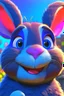 Placeholder: Movie poster for a Disney-Pixar movie about a giant gray flemish giant rabbit named Amie
