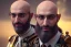 Placeholder: portrait of a bald Atul Bhardwaj, steampunk, brown eyes, no facial hair, steampunk, unreal 5, octane render, cinema4d, dynamic lighting, soft lighting, 4k, redshift render, highly detailed, hyper realistic