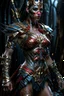 Placeholder: Fhoto full body, reality, Raw, terminator as wonder woman, digital art, intricate details, powerful composition, captivating, , trending on artstation, sharp focus, studio photo, intricate details, highly detailed, by addie_digi