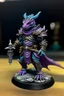 Placeholder: small purple iridescent dragonborn ranger dnd