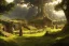 Placeholder: the shire, beautiful scenery landscape, lord of the rings, highly detailed, perfect lighting, perfect composition, 4 k, artgerm, derek zabrocki, greg rutkowski