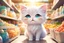 Placeholder: cute anime chibi cat in the grocery shop in sunshine Weight:1 heavenly sunshine beams divine bright soft focus holy in the clouds Weight:0.9