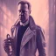 Placeholder: portrait of sebastian vettel kiefer sutherland playing saxophone, blade runner, low key lighting, volumetric light, digital art, highly detailed, fine detail, intricate, ornate, complex, octane render, unreal engine, photorealistic