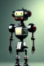 Placeholder: Old Robot made of garbage