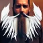 Placeholder: human wings claws beard