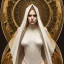 Placeholder: symmetry!! full body portrait!!!! of a beautiful!!!! germanic vestal sacral priest, pretty face, intricate, elegant, highly detailed, digital painting, artstation, concept art, smooth, sharp focus, illustration, art by artgerm and greg rutkowski and alphonse mucha, 8 k