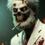 Placeholder: ZOmbie flesh man, haze, ultra-detailed, film photography, light leaks, Larry Bud Melman, trending on artstation, sharp focus, studio photo, intricate details, highly detailed, by greg rutkowski