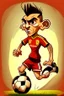 Placeholder: Khvicha Kvaratskhelia Footballer , cartoon 2d