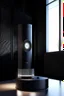 Placeholder: inspiration by stark tower + speaker with digital led