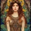 Placeholder: portrait,"Insanely detailed picture of a squirrel attacking a 4 inch person",gorgeous clean face, highly intricate dress,intricately designed colorful stainedglass decorations in hair,ominous,elegant, highly detailed hair, digital painting, artstation, concept art, smooth, sharp focus, illustration, art by artgerm and greg rutkowski, alphonse mucha,Dan witz, 8 k,looking downward,album cover art,fantasy