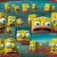 Placeholder: Realistic SpongeBob Squarepants having a bad day, by Dariusz Klimczak, by Zdzislaw Beksinski, photoreal, surreal color photography.