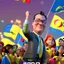 Placeholder: Create a Pixar-style 3D movie poster with Gustavo Petro, president of Colombia happy and surrounded by women, men and Colombian flags, with the title: "The President", ultra quality, hyper-detailed, maximalist, 8k