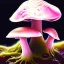 Placeholder: pink oyster mushroom