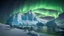 Placeholder: antarctica at night,glaciers,aurora,8k, volumetric lighting, Dramatic scene,