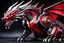 Placeholder: big dragon robot with black and red color schemes, in the style of fairy academia, hard-edge style, agfa vista, dynamic pose, oshare kei, hurufiyya, rtx, close picture, intricate details, highly detailed, high details, detailed portrait, masterpiece,ultra detailed, ultra quality