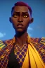 Placeholder: kente with short hair and dragons wings wearing only dragon scales,mythical,fantasy , magnificent, majestic, highly intricate, Realistic photography, incredibly detailed, ultra high resolution, 8k, complex 3d render, cinema 4d.